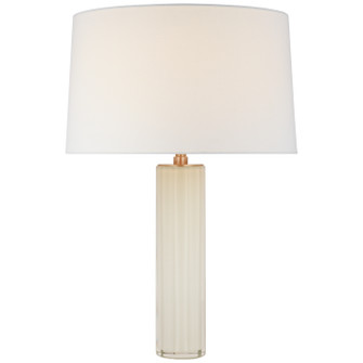 Fallon LED Table Lamp in White Glass (268|CHA8436WGL)