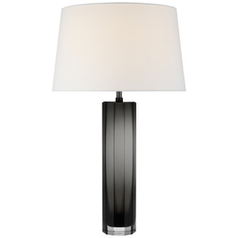 Fallon LED Table Lamp in Smoked Glass (268|CHA8435SMGL)