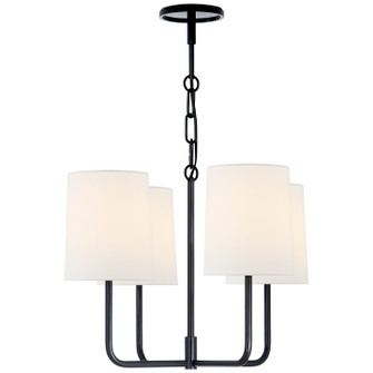 Go Lightly Four Light Chandelier in Charcoal (268|BBL5080CL)
