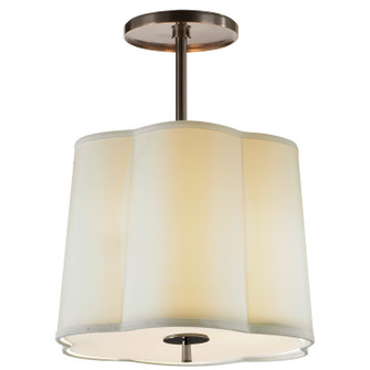 Simple Scallop Three Light Pendant in Bronze (268|BBL5016BZS)