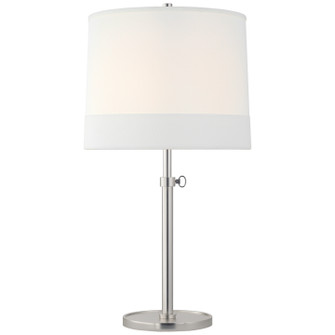 Simple One Light Table Lamp in Soft Silver (268|BBL3023SSL)