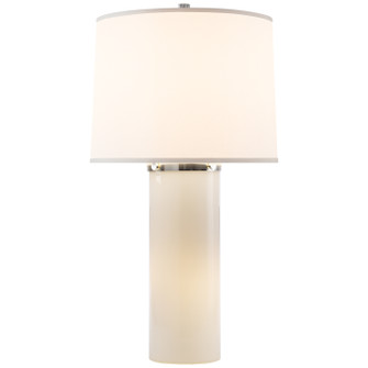 Moon Glow One Light Table Lamp in White Glass (268|BBL3006WGL)