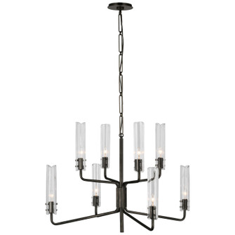 Casoria LED Chandelier in Bronze (268|ARN5483BZCG)