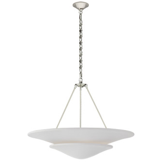 Mollino Six Light Chandelier in Polished Nickel (268|ARN5427PNPW)