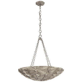 Benit Four Light Chandelier in Burnished Silver Leaf (268|ARN5426BSL) Benit Four Light Chandelier in Burnished Silver Leaf (268|ARN5426BSL)