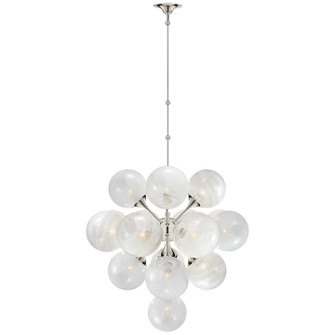 Cristol 17 Light Chandelier in Polished Nickel (268|ARN5402PNWG) Cristol 17 Light Chandelier in Polished Nickel (268|ARN5402PNWG)