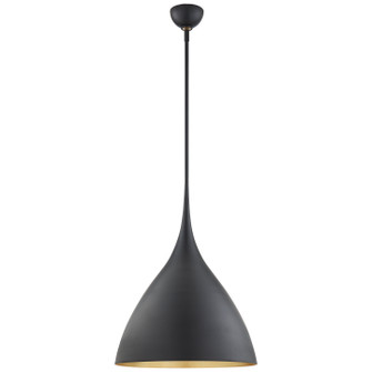 Agnes One Light Pendant in Matte Black (268|ARN5351MBK)