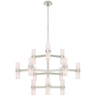 Margita 24 Light Chandelier in Polished Nickel (268|ARN5272PNWG)