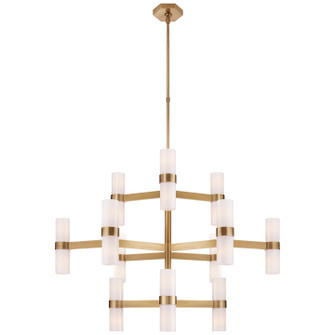 Margita 24 Light Chandelier in Hand-Rubbed Antique Brass (268|ARN5272HABWG)