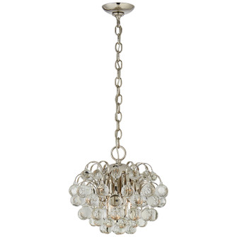 Bellvale Six Light Chandelier in Polished Nickel (268|ARN5122PNCG)