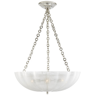 Rosehill Four Light Chandelier in Polished Nickel (268|ARN5111PNWG)