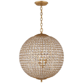 Renwick Four Light Chandelier in Gild (268|ARN5101GCG)