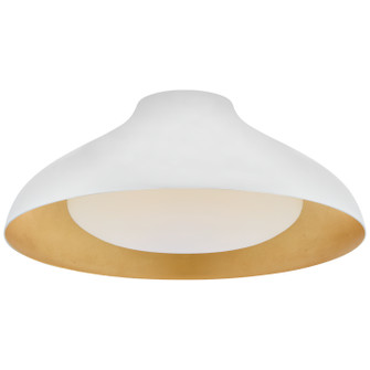 Agnes LED Flush Mount in Plaster White (268|ARN4351PWSWG)