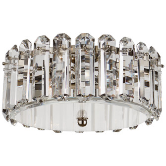 Bonnington Four Light Flush Mount in Polished Nickel (268|ARN4125PN)