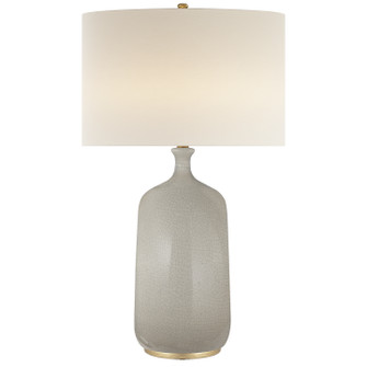 Culloden Table One Light Table Lamp in Bone Craquelure (268|ARN3608BCL)