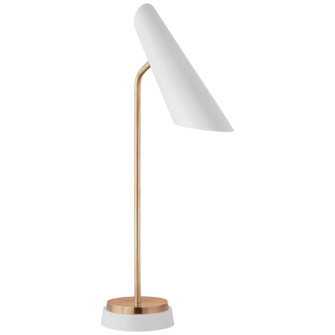 Franca LED Task Lamp in Hand-Rubbed Antique Brass (268|ARN3401HABWHT)