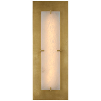 Dominica LED Wall Sconce in Gild and Alabaster (268|ARN2923GALB)