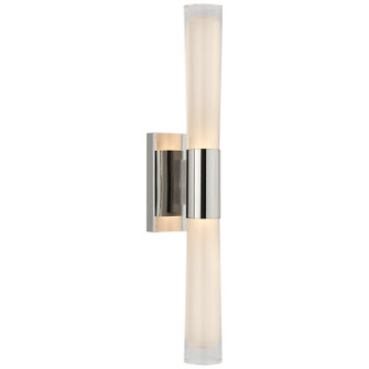 Brenta LED Wall Sconce in Polished Nickel (268|ARN2473PNCG)