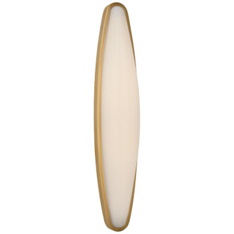 Ezra LED Bath Sconce in Hand-Rubbed Antique Brass (268|ARN2401HABWG)