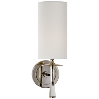 Drunmore One Light Wall Sconce in Polished Nickel with Crystal (268|ARN2018PNCGL)