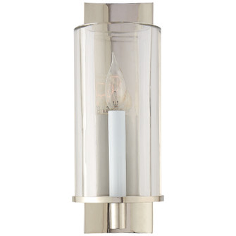 Truffaut One Light Wall Sconce in Polished Nickel (268|ARN2010PNCG)