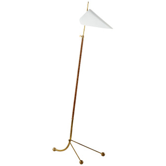 Moresby One Light Floor Lamp in Plaster White (268|ARN1014HABWHT)