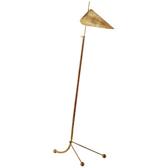 Moresby One Light Floor Lamp in Hand-Rubbed Antique Brass (268|ARN1014HABHAB)