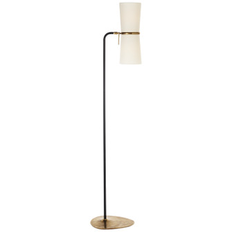 Clarkson Two Light Floor Lamp in Black and Brass (268|ARN1003BLKL)