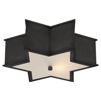 Sophia Three Light Flush Mount in Gun Metal (268|AH4017GMFG)