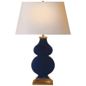 Anita One Light Table Lamp in Midnight Blue Porcelain (268|AH3063MBNP)