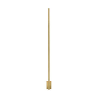 Stagger LED Wall Sconce in Natural Brass (182|700WSSTG48NBLED927)