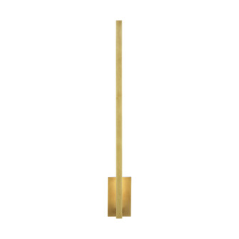 Stagger LED Wall Sconce in Natural Brass (182|700WSSTG24NBLED927277)