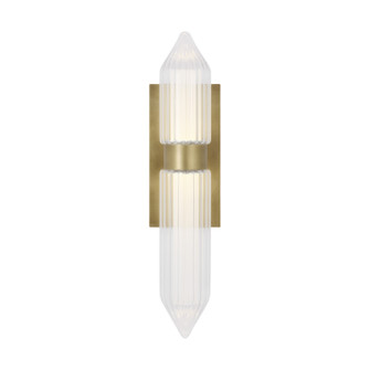 Langston LED Wall Sconce in Plated Brass (182|700WSLGSN18BRLED927)