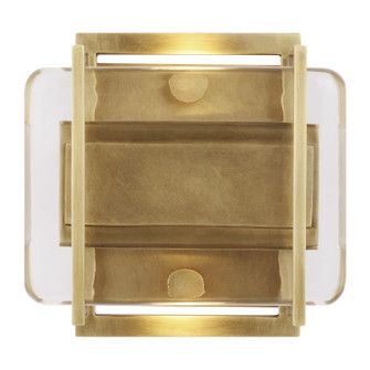 Duelle LED Wall Sconce in Natural Brass (182|700WSDUE5NBLED927277)