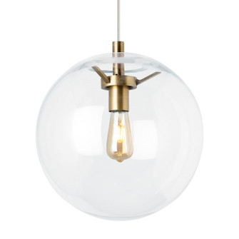 Palona LED Pendant in Aged Brass (182|700TDPLNPCRLED927)