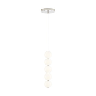 Orbet LED Pendant in Polished Nickel (182|700TDOBT5NLED927)