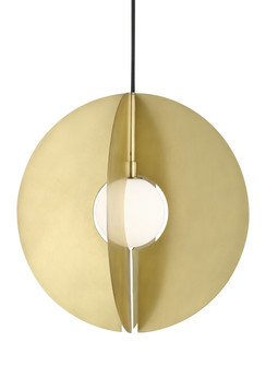 Orbel LED Pendant in Aged Brass (182|700TDOBLRRLED930)