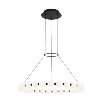 Orbet LED Chandelier in Nightshade Black (182|700OBT30BLED927)