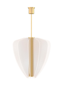Nyra LED Chandelier in Plated Brass (182|700NYR30BRLED930)