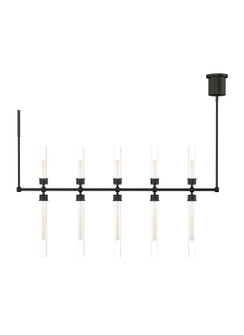 Linger LED Suspension in Natural Brass (182|700LSLNG48NBLED930277)