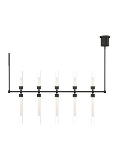 Linger LED Suspension in Natural Brass (182|700LSLNG48NBLED930)