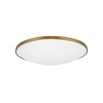 Vance LED Flush Mount in Aged Brass (182|700FMVNC24ALED927277)