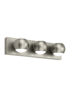 Oko LED Bath in Satin Nickel (182|700BCOKO3SLED930277)