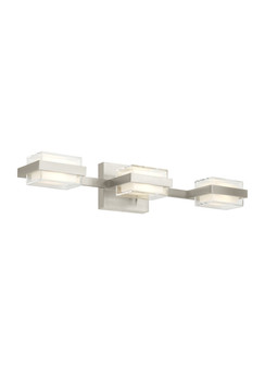 Kamden LED Bath in Satin Nickel (182|700BCKMD3HSLED930)