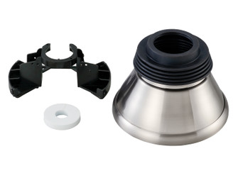 Minimalist Slope Ceiling Canopy Kit in Brushed Steel (71|MCM95BS)