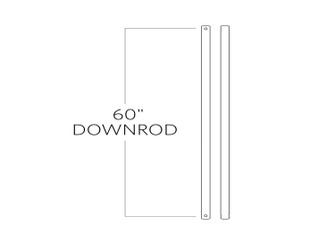 Universal Downrod Downrod in Bronze (71|DR60BZ)