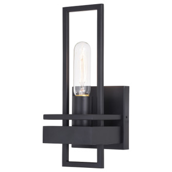 Marquis One Light Wall Sconce in Matte Black (63|W0345)