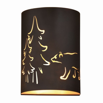 Katmai Two Light Wall Sconce in Noble Bronze/Brass Gold (63|W0277)
