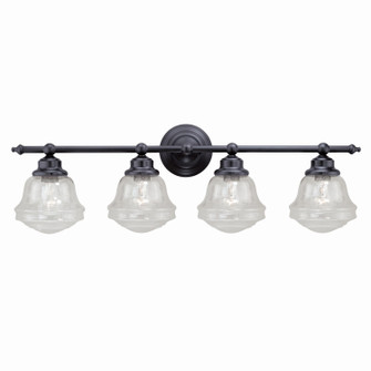 Huntley Four Light Vanity in Oil Rubbed Bronze (63|W0191)