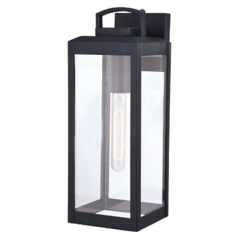Kinzie One Light Outdoor Wall Mount in Textured Black (63|T0567)